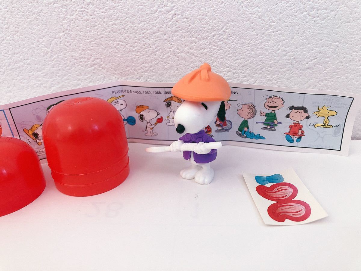 キンダーサプライズおまけ スヌーピー 画家拍卖