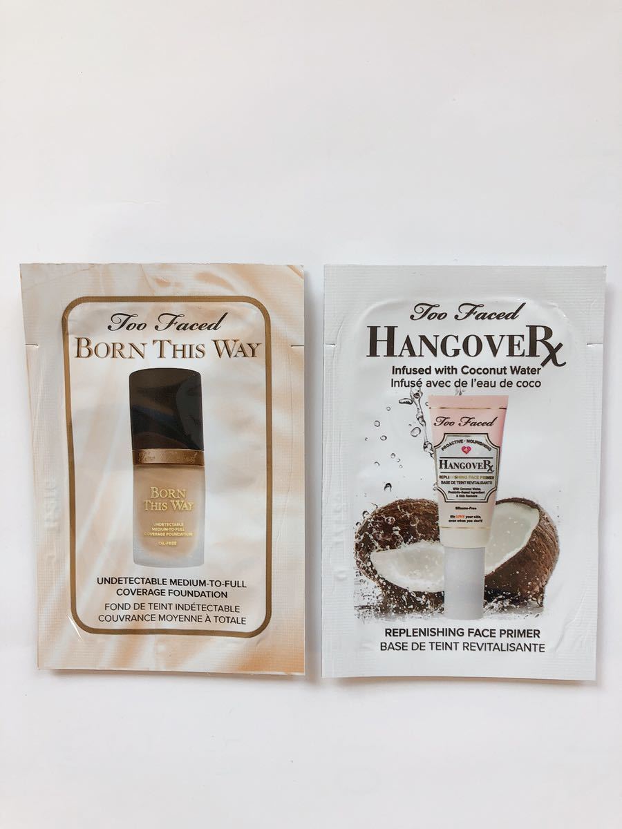 Too Faced トゥーフェイスド ファンデーション&化粧下地 サンプル2個拍卖