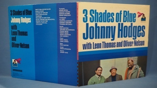 ■LEON THOMASボーカル! プロモ!★JOHNNY HODGES/3 SHADES OF BLUE★送料無料(条件有り)多数出品中!★オリジナル名盤■拍卖