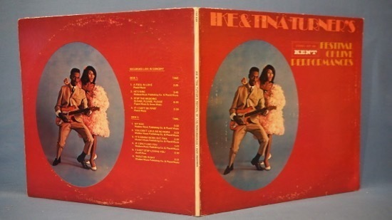 ■KENTレコ! 見開き!★IKE&TINA TURNER/FESTIVAL OF LIVE PERFORMANCES★送料無料(条件有り)多数出品中!★オリジナル名盤■拍卖