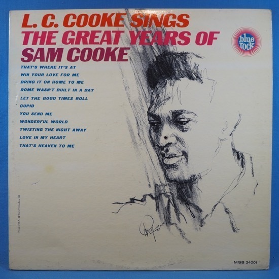 ■オリジナル BLUE ROCK!★L.C. COOKE/GREAT YEARS SAM COOKE★送料無料(条件有り)多数出品中!★名盤■拍卖