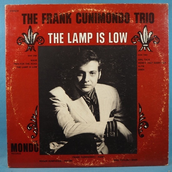 ■WAVEカバー! MONDOレコ!★FRANK CUNIMONDO TRIO/LAMP IS NOW ★送料無料(条件有り)多数出品中!★オリジナル名盤■拍卖