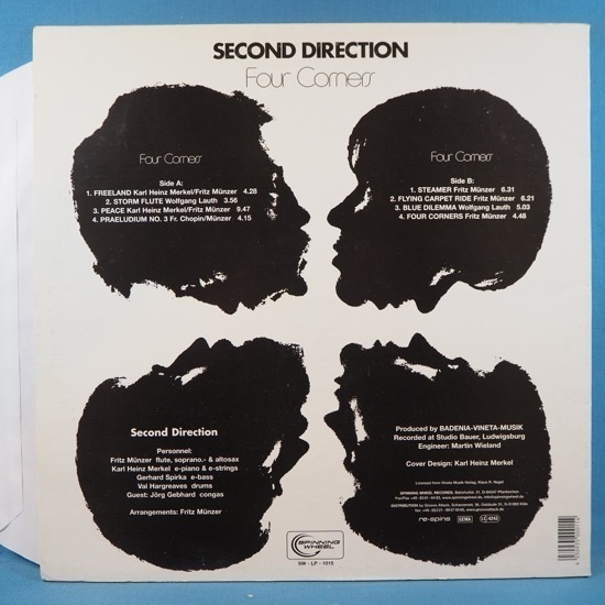 ■ドイツ盤 REISSUE! ★SECOND DIRECTION/FOUR CORNERS★送料無料(条件有り)多数出品中!★名盤■拍卖
