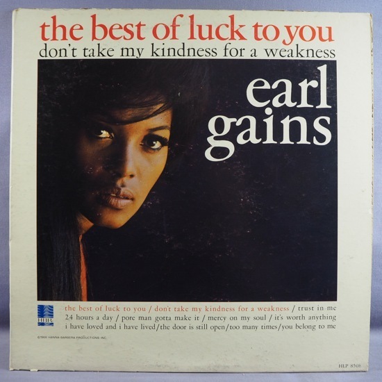■美女ジャケ! MONO盤!★EARL GAINS/BEST OF LUCK TO YOU★送料無料(条件有り)多数出品中!★オリジナル名盤■拍卖