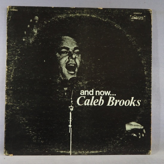 ■白PROMO! POMPEIIレコ! MELLOW!★CALEB BROOKS/AND NOW★送料無料(条件有り)多数出品中!★オリジナル名盤■拍卖