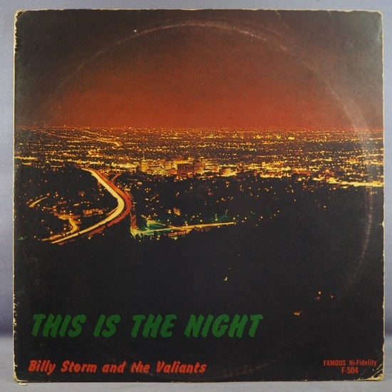 ■FAMOUSレコ!★BILLY STORM&VALIANTS/THIS IS NIGHT★送料無料(条件有り)多数出品中!★オリジナル名盤■拍卖
