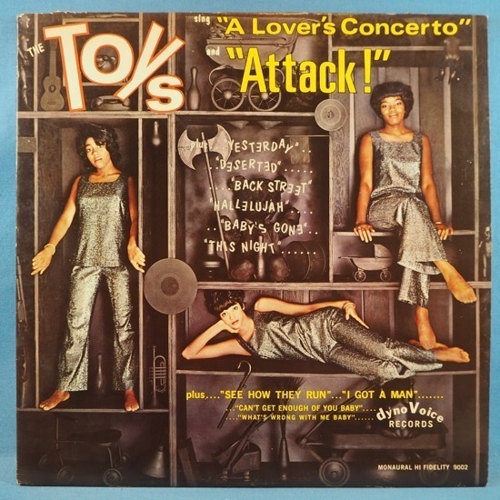 ■MONO盤! DYNOVOICEレコ! ★TOYS/LOVER'S CONCERTO&ATTACK★送料無料(条件有り)多数出品中!★オリジナル名盤■拍卖