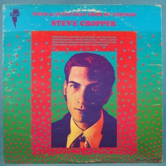 ■VOLTレコ! レア黄色ラベ! ★STEVE CROPPER/WITH LITTLE HELP★送料無料(条件有り)多数出品中!★オリジナル名盤■拍卖