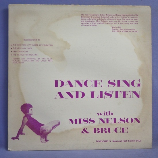 ■DIMENSIN5レコ!★MISS NELSON&BRUCE/DANCE SING★送料無料(条件有り)多数出品中!★オリジナル名盤■拍卖