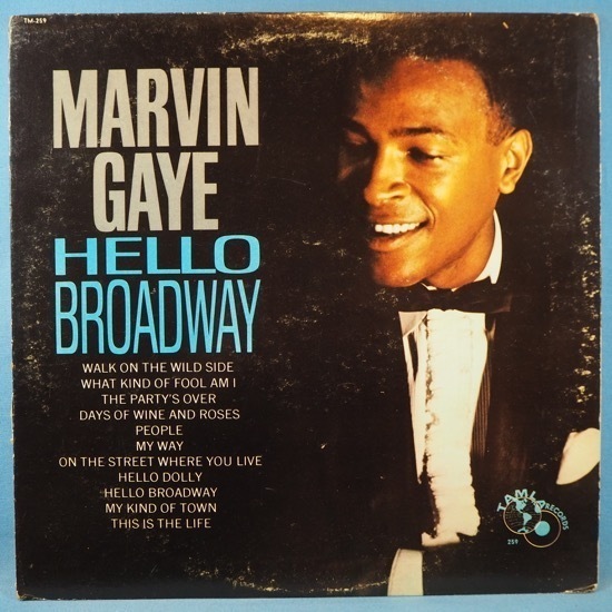 ■TAMLA 地球儀 MONO 溝有り!★MARVIN GAYE/HELLO BROADWAY★送料無料(条件有り)多数出品中!★オリジナル名盤■拍卖