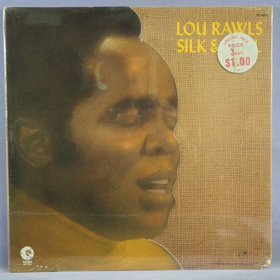 ■MGM 美品 未開封盤! STICKER見開き!★LOU RAWLS/SILK&SOUL★送料無料(条件有り)多数出品中!★オリジナル名盤■拍卖