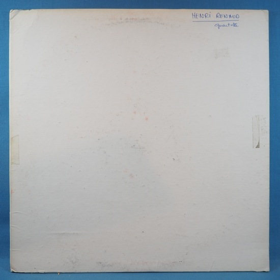 ■JAZZ LIBRARY CHAPPELL★HENRI RENARD ET SON QUARTETTE★送料無料(条件有り)多数出品中!★オリジナル名盤■拍卖