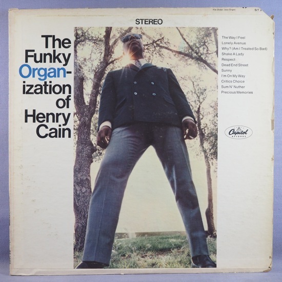 ■CAPITOLレコ!★HENRY CAIN/FUNKY ORGANIZATION★送料無料(条件有り)多数出品中!★オリジナル名盤■拍卖