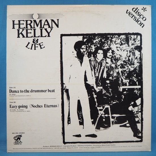 ■オリジナル 12インチ!★HERMAN KELLY&LIFE/DANCE TO THE DRUMMERS BEAT!★送料無料(条件有り)多数出品中!★名盤■拍卖