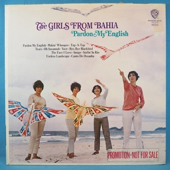 ■白プロモ盤! オリジナル!★GIRLS FROM BAHIA/PARDON MY ENGLISH★送料無料(条件有り)多数出品中!★名盤■拍卖