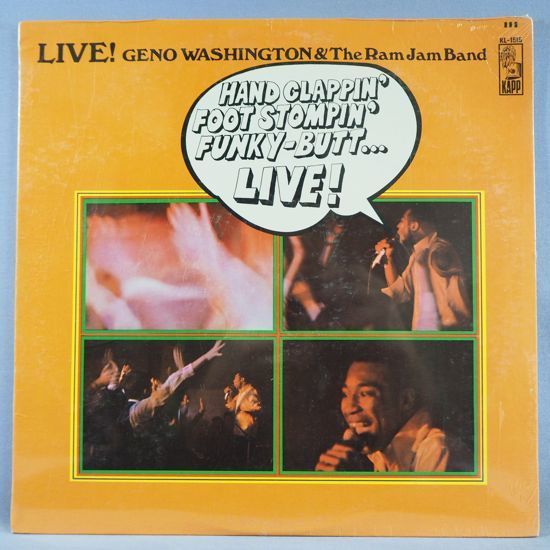 ■KAPP 未開封盤!!★GENO WASHINGTON&RAM JAM BAND/LIVE★送料無料(条件有り)多数出品中!★オリジナル名盤■拍卖
