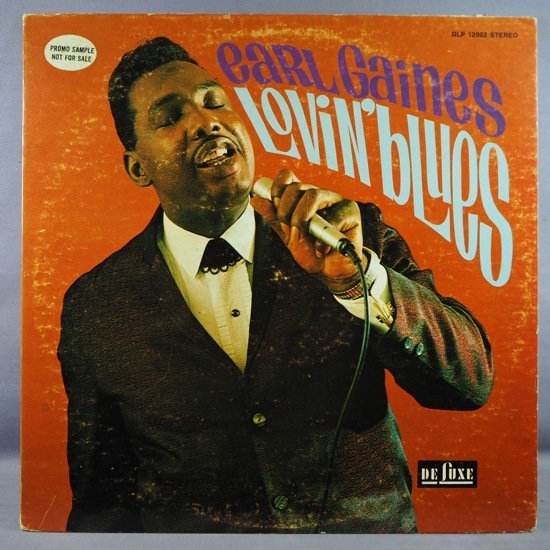 ■プロモ STICKER! DELUXE!★EARL GAINES/LOVIN' BLUES★送料無料(条件有り)多数出品中!★オリジナル名盤■拍卖