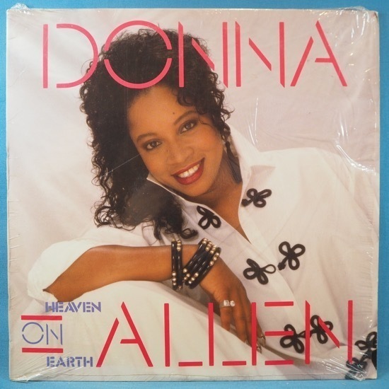 ■シュリンク! 88年!★DONNA ALLEN/HEAVEN ON EARTH★OCEANAレコ! 送料無料(条件有り)多数出品中!★オリジナル名盤■拍卖