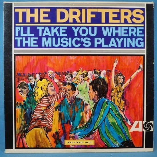 ■ATLANTIC! MONO盤!★DRIFTERS/I'LL TAKE YOU WHERE MUSIC'S PLAYING★送料無料(条件有り)多数出品中!★オリジナル名盤■拍卖
