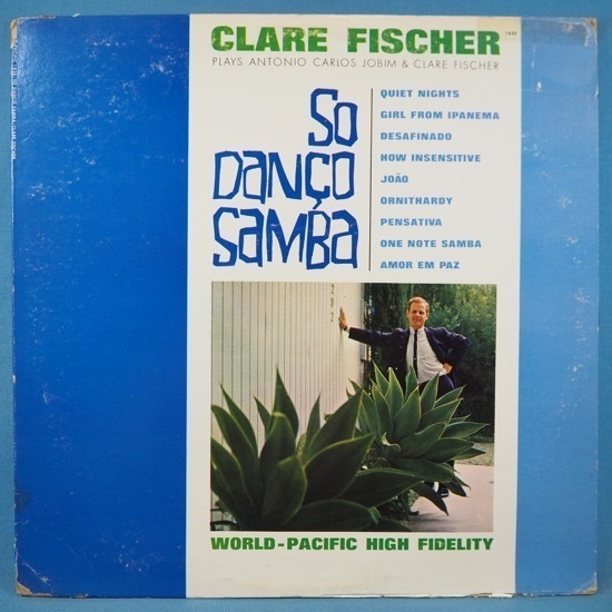■ボサ サンバ! WORLD PACIFICレコ!★CLARE FISCHER/SO DANCO SAMBA★送料無料(条件有り)多数出品中!★オリジナル名盤■拍卖