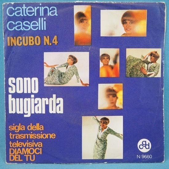 ■かっこいい MODS BEATS! 絵45’s シングル! ★CATERINA CASELLI/INCUBO/SONO BUGIARDA収録! ★送料無料(条件有り)多数出品中!★オリジナ拍卖