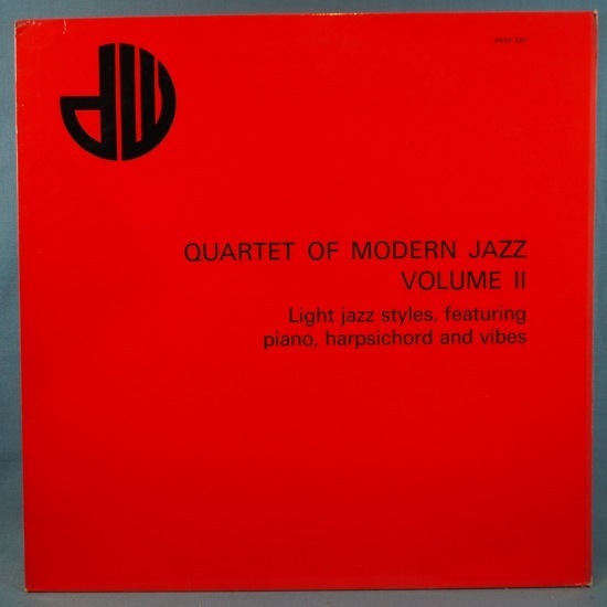 ■ライブラリー! 美..VIBE!★QUARTET OF MODERN JAZZ/VOL. 2★送料無料(条件有り)多数出品中!★オリジナル名盤■拍卖