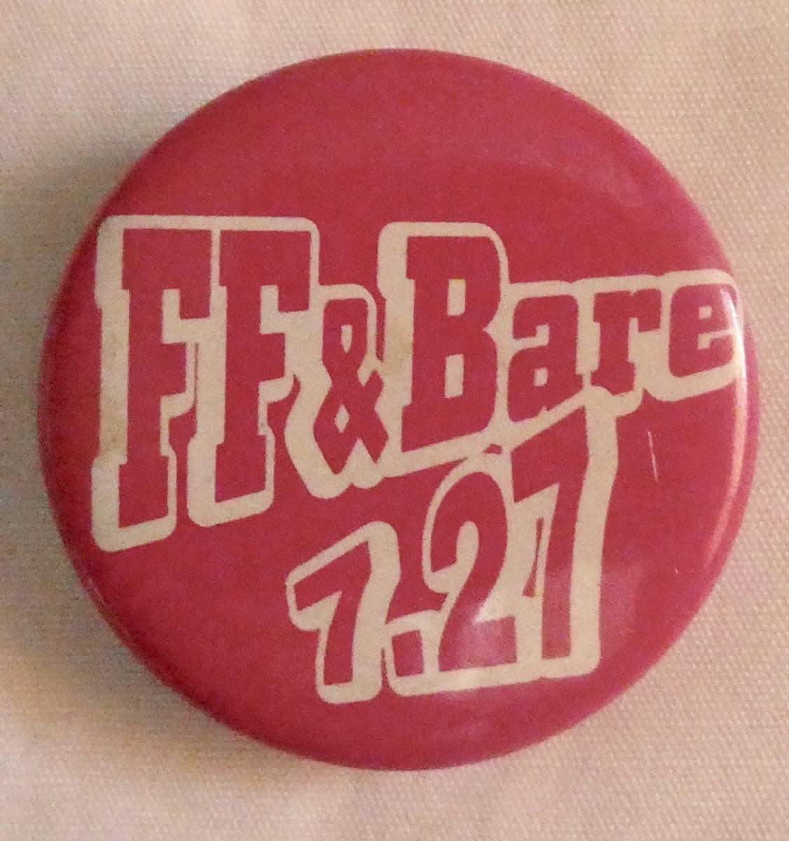 ファンクラブイベント 缶バッジ 藤井フミヤ 藤井尚之 FF Bare チェッカーズ拍卖