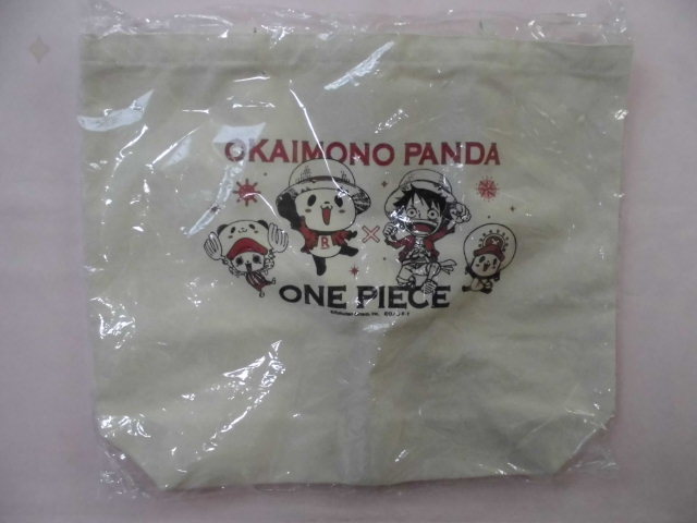 ONE PIECE  楽天お買いものパンダ コラボトートバッグ ワンピース 非売品 懸賞当選品 <220327>拍卖