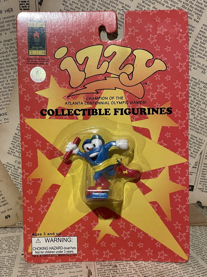 ☆1990年代/IZZY/PVCフィギュア②アトランタオリンピック/マスコットキャラクター即決ビンテージ/五輪☆拍卖