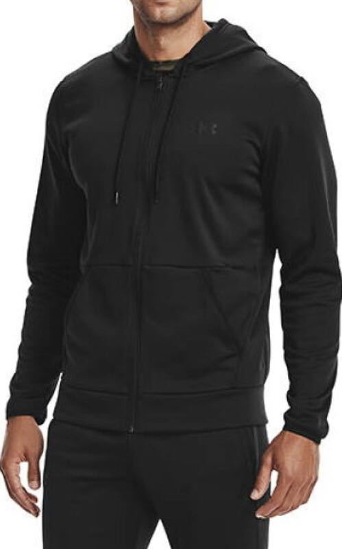 【送料無料】【新品】アンダーアーマー LGサイズ フルジップ トレーニング フーディー ジャケット パーカー 【定価7700円】 福袋解体拍卖