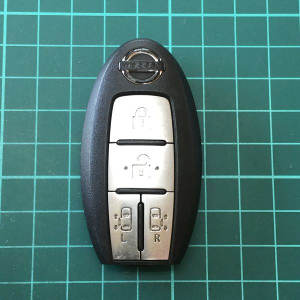 NI 3894日産 スズキ エルグランド セレナ ラフェスタ ランディ等 リモコン キーレス 4B スライドドア トランク 純正 4ボタン拍卖
