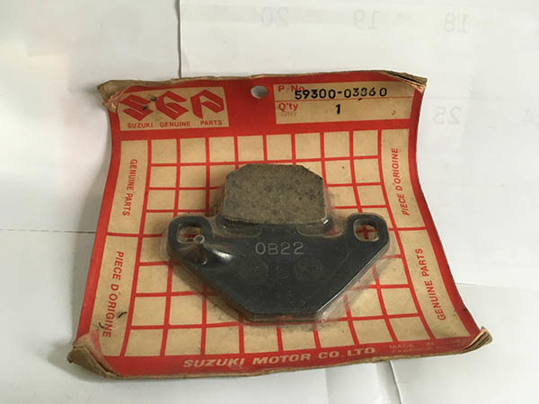 スズキ ハイアップ 純正 ブレーキパッド アドレス ハイ セピア 送料185円から 59300-0386拍卖