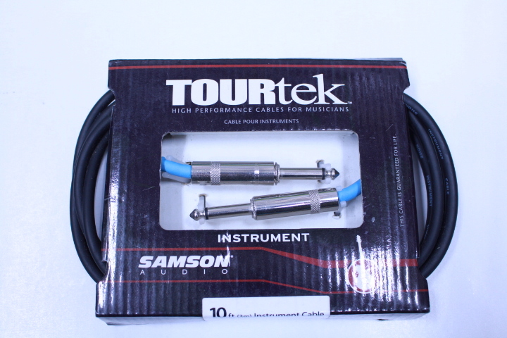 値下げしました。【未使用・アウトレット品】SAMSON(サムソン)/ TourTechTI10シールドケーブル ストレートXストレート3.0m拍卖