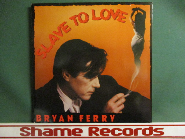 Bryan Ferry : Slave To Love 12'' c/w Valentine Instr (( 落札5点で送料無料拍卖