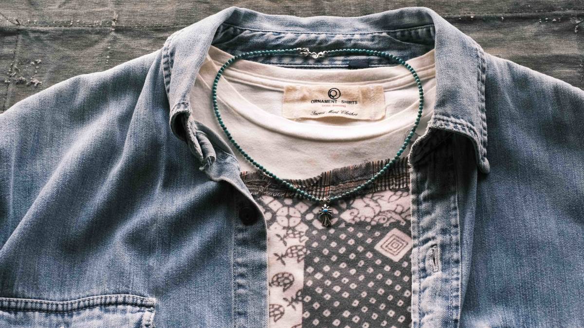 *turquoise&silver925 cross ネックレス拍卖