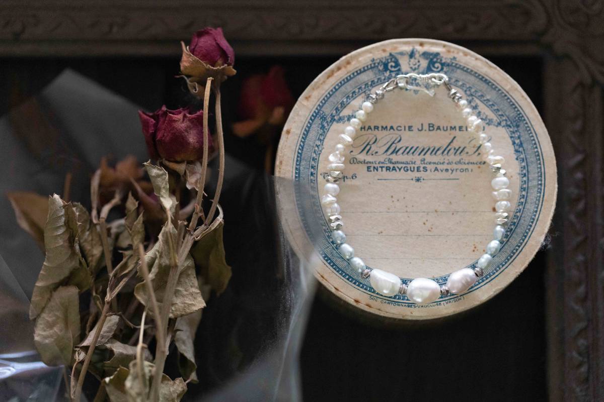 *various pearl & karen silver ブレス拍卖