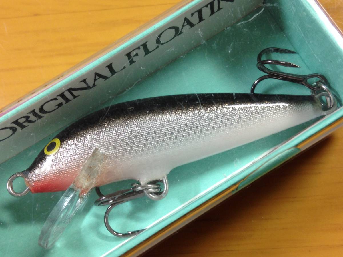 ★RAPALA★ F-5 S ラパラ フローティング 5cm シルバー 検索用 管釣り エリア トラウト #20-503拍卖