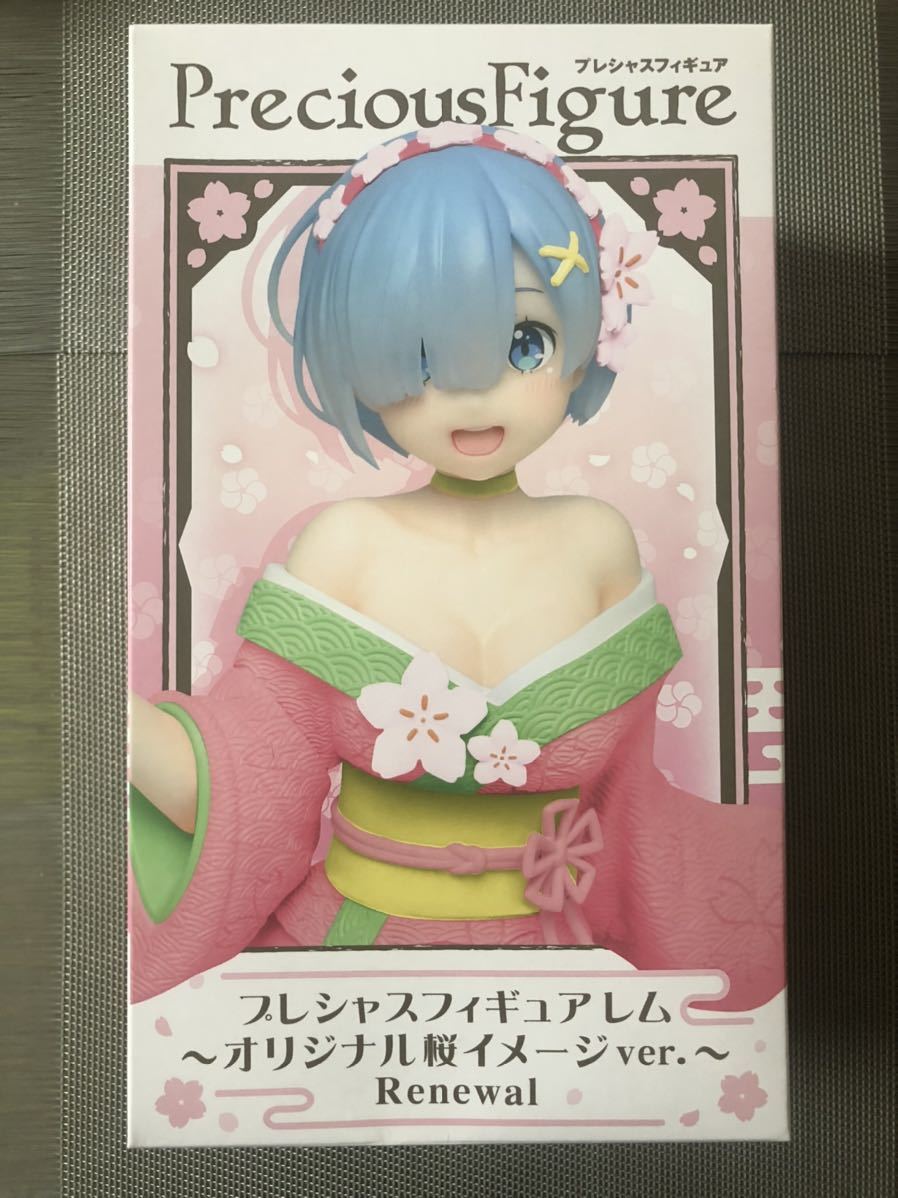 Re:ゼロから始める異世界生活 プレシャスフィギュア レム ~オリジナル桜イメージ ver.~ Renewal タイトー 未開封拍卖
