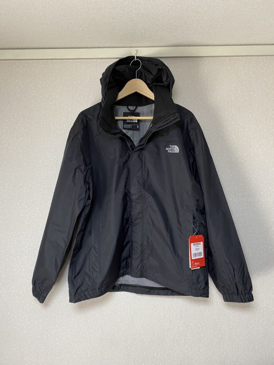 メンズ新品★海外限定 ノースフェイス マウンテンパーカー 黒M★ブラック ウィンドブレーカー拍卖
