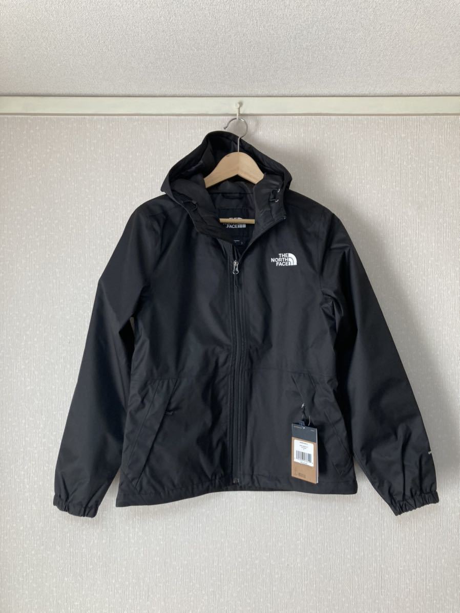 レディース 新品★海外限定 ノースフェイス マウンテンパーカー 黒S★防水 ブラック キャンプ 散歩 アウトドア拍卖