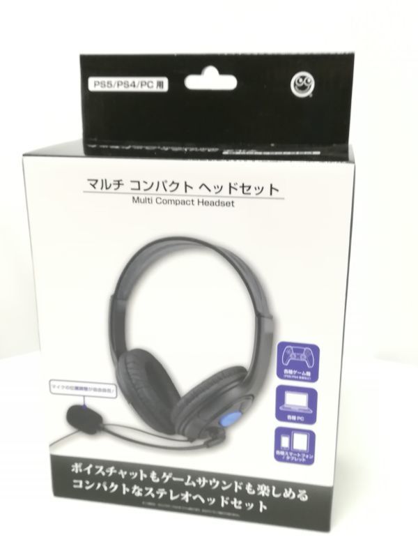 ジャンク品★(PS5/PS4/PC用)マルチコンパクトヘッドセット - PS5/PS4/PC拍卖