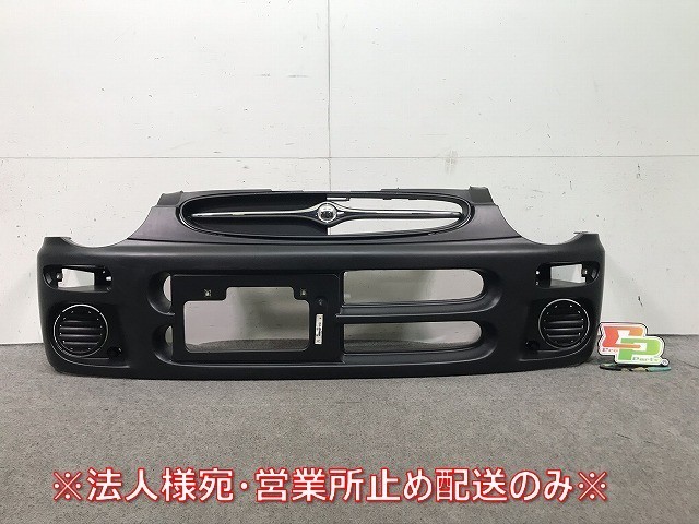 新車取り外し! オートザム キャロル/AC6P 三代目 純正 フロントバンパー グリル付 A083-50031/A085 50 030 A 黒素地 マツダ (106345)拍卖