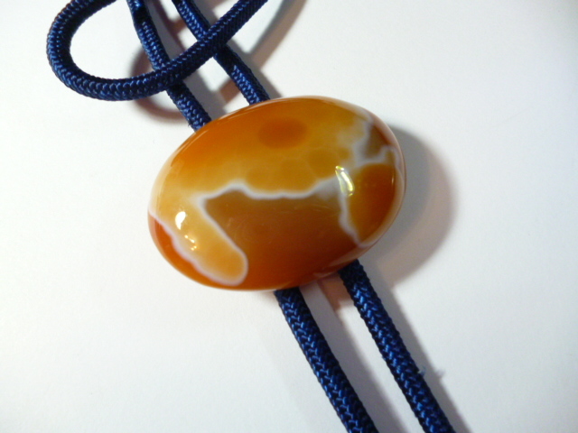 φ 本瑪瑙 ループタイ φ 瑪瑙 ループ ネックレス 拍卖