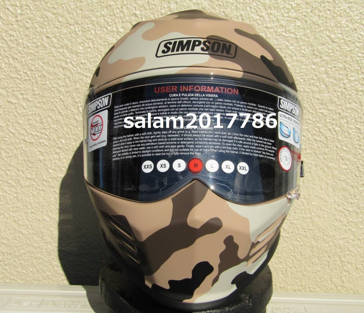 ★24H発送★SIMPSON ゴーストバンディット サンドBOX M(57-58)拍卖