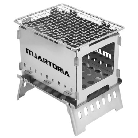 キャンプ,ピクニック,バーベキュー用のステンレス鋼の折りたたみ式木製ストーブ拍卖