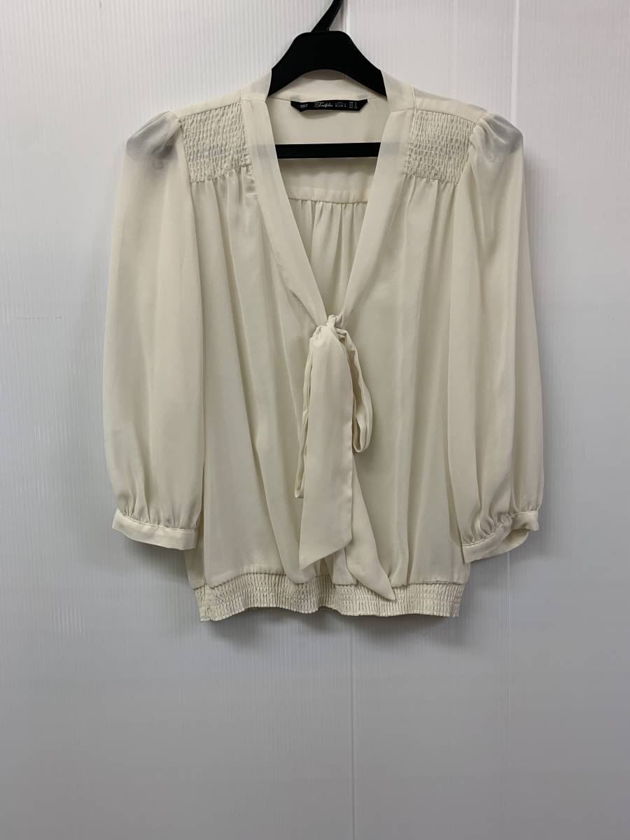 y79★ZARA 七分袖カットソー  サイズEUR S/USA S/MEX 26★春拍卖