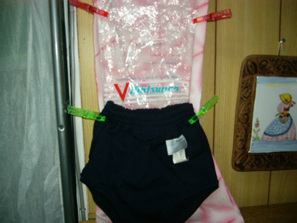 ブルマー マツウラ 濃紺 No600 Mサイズ ナイロン100% 外袋有 貴重です 他サイズも出品中-同梱可 クロッチ縫い目があり 未使用拍卖