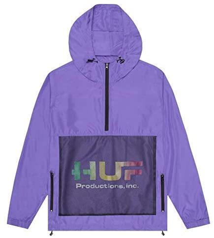 HUF Productions Anorak Jacket Inc Ultra Violet S ジャケット拍卖