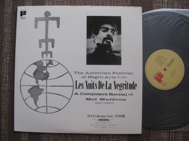 ☆MAL WALDRON TRIO♪QUIET TEMPLE☆Les Nuits De La Negritude☆Powertree freedom トリオ PA-7117☆国内orig盤LP☆拍卖