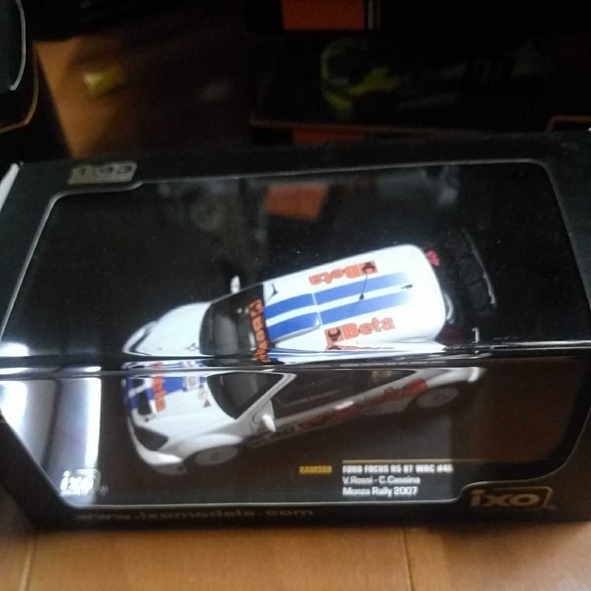 1/43 FORD FOCUS RS WRC ROSSI モンツァ ラリー 2007 バレンティノ ロッシ フォード フォーカス バレンティーノ拍卖